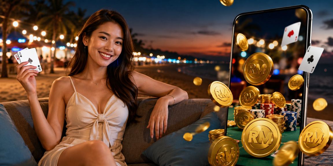 Pemain poker di Langkawi menyemak odds dan strategi permainan kasino Malaysia